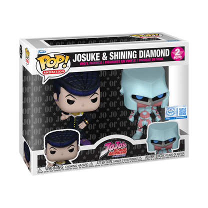 Pop! Shining Diamond et Josuke Higashikata – boîte officielle du pack de 2