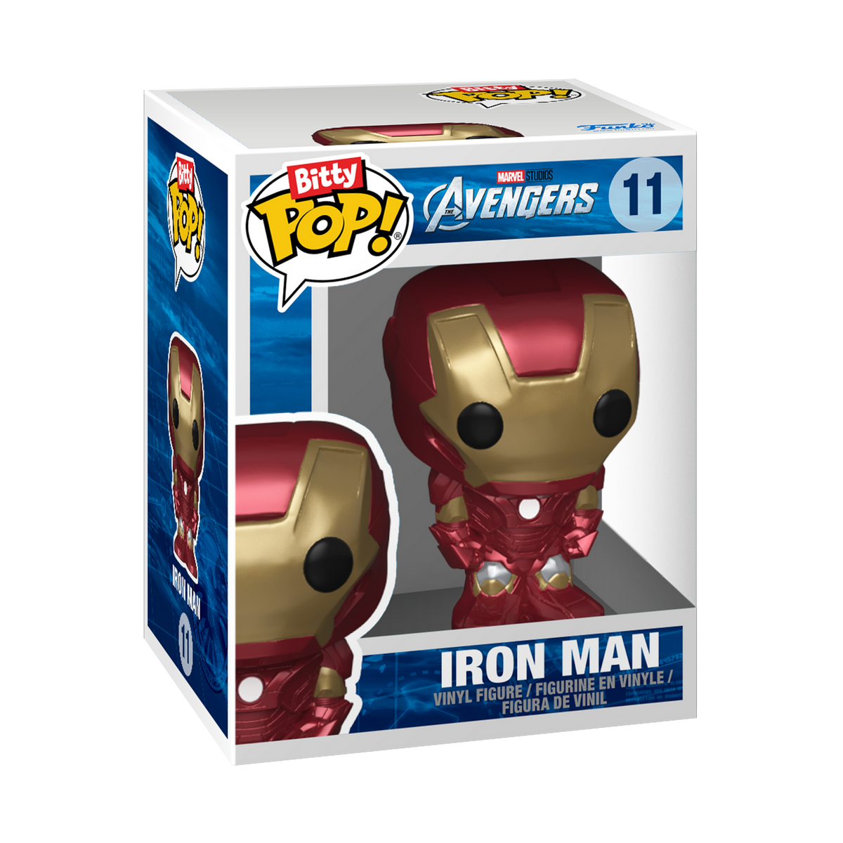 Bitty Pop! Iron Man & Thor 2-Pack – Iron Man officiel Funko