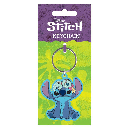 Porte-clés Lilo & Stitch - Stitch & Scrump
