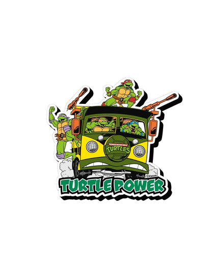 Magnet Van Funky Chunky Turtle Power - vue 1