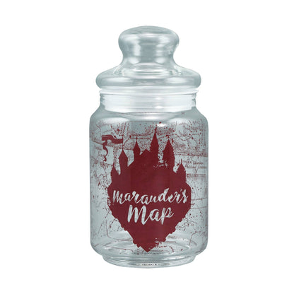 Pot à bonbons en verre Harry Potter - Carte du Maraudeur 750 ml