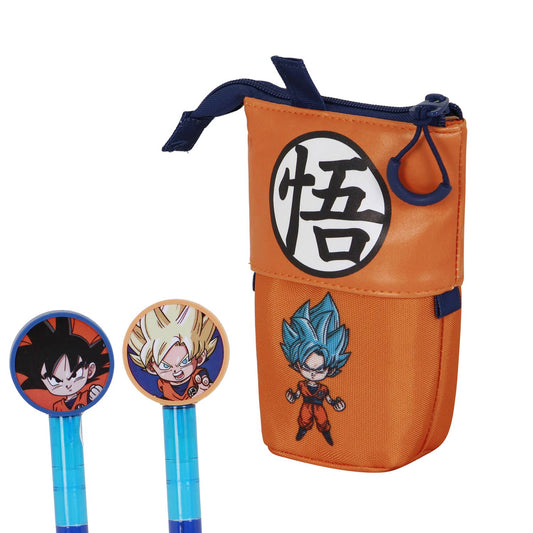 Dragon Ball - Cute Pencil Case + 2 Erasable Gel Pens