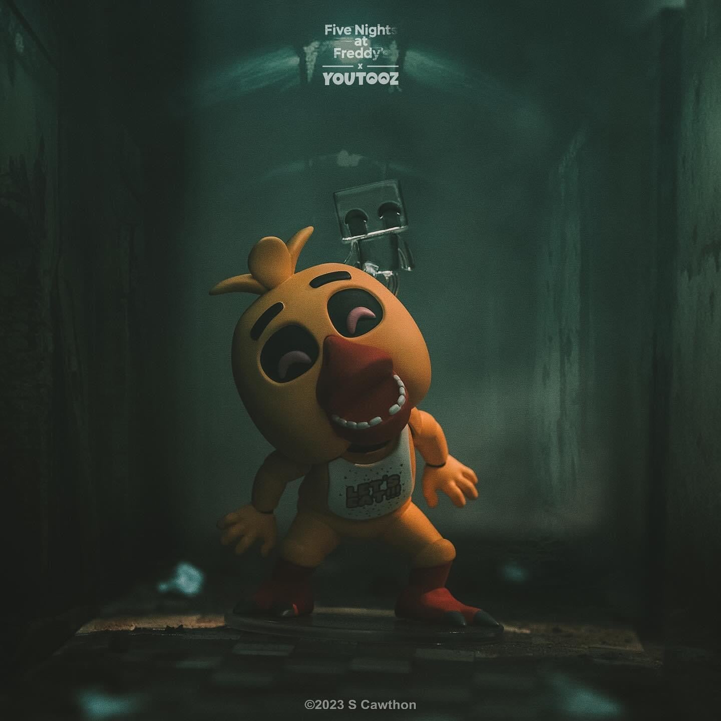 Five Nights at Freddy's Vinyl Figure Haunted Chica Youtooz FNAF