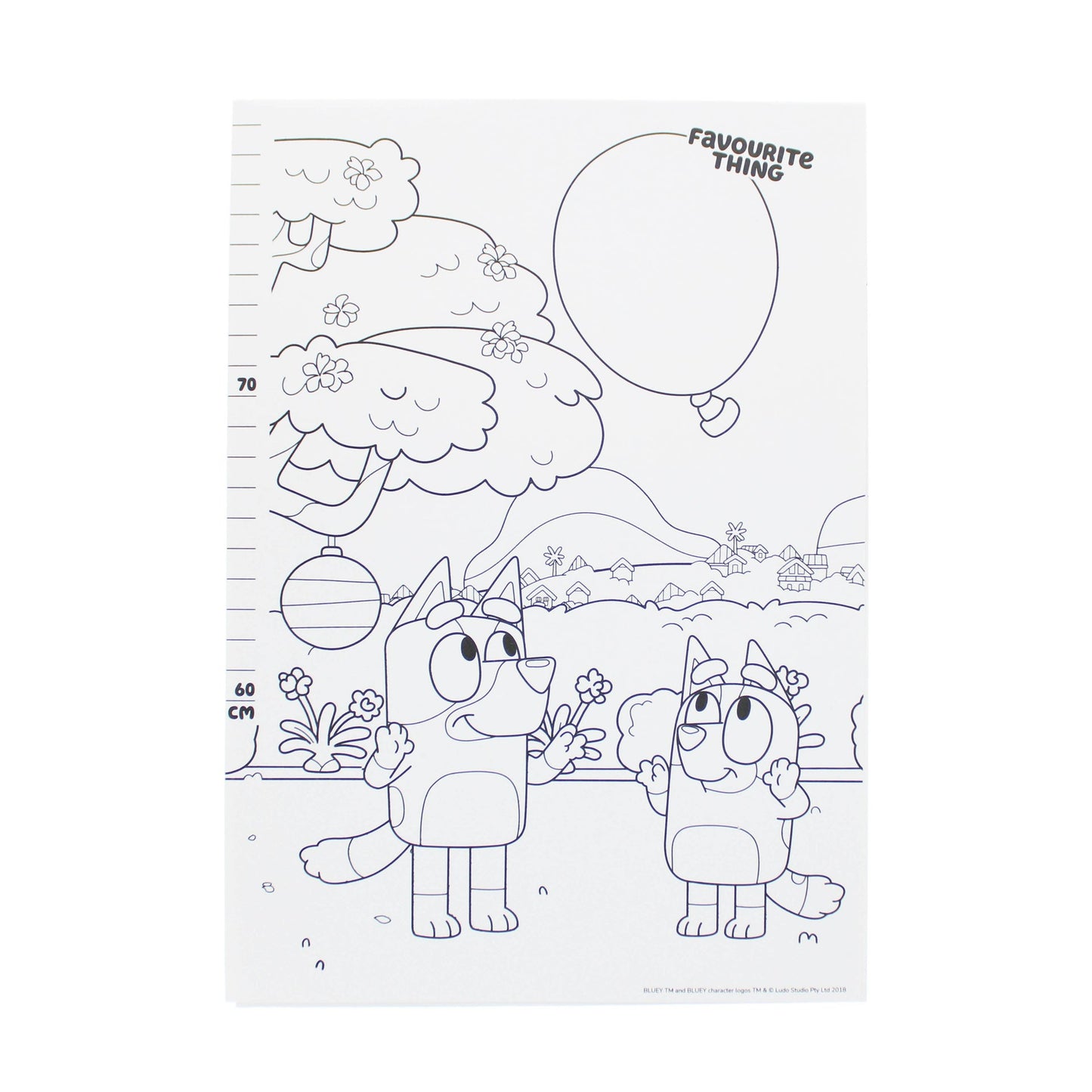 Tableau des – hauteurs de Bluey | Blueprint Collections – vue 4