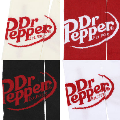 Chaussettes femme Dr Pepper avec logo - lot de 5 paires