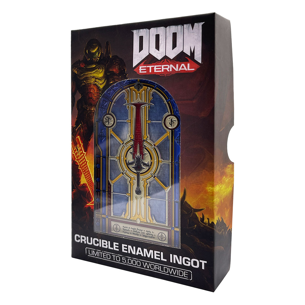 Lingot collector DOOM - Crucible Sword Stained Glass Window