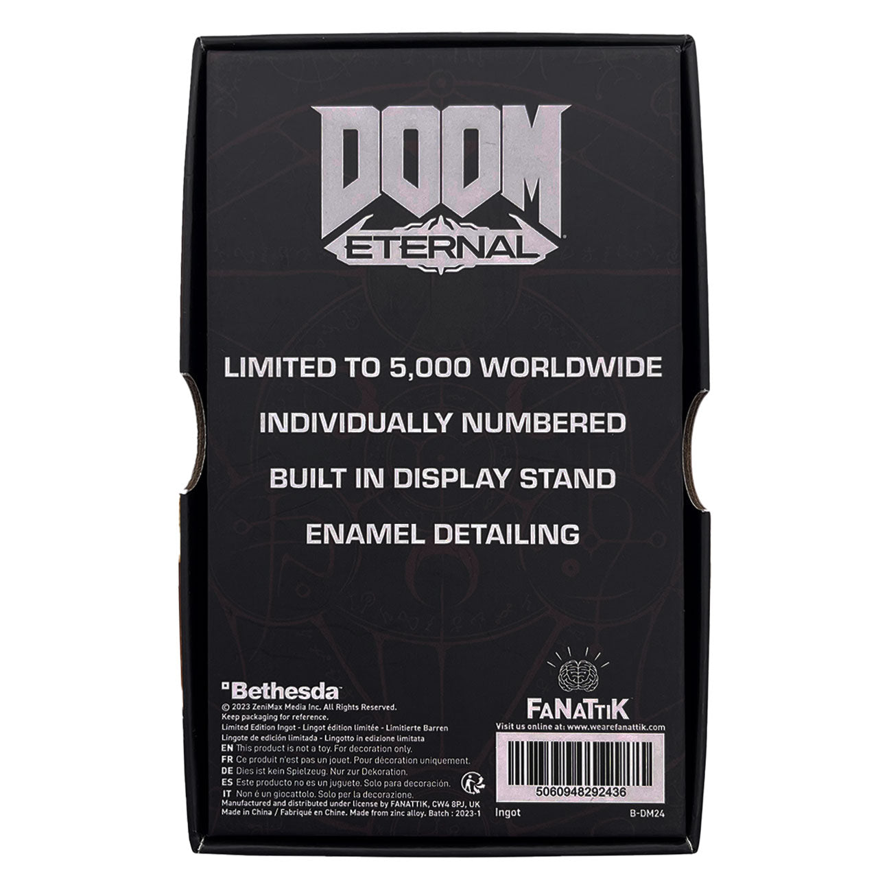 Lingot collector DOOM - Crucible Sword Stained Glass Window