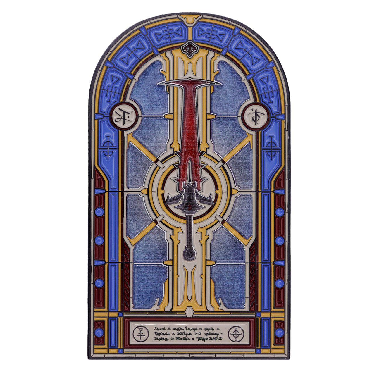 Lingot collector DOOM - Crucible Sword Stained Glass Window