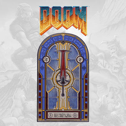 Lingot collector DOOM - Crucible Sword Stained Glass Window