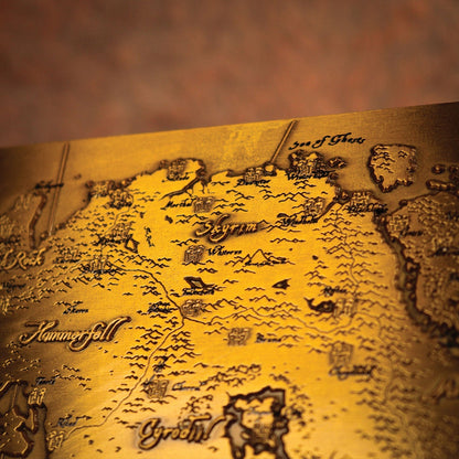 The Elder Scrolls – Limited Edition Metal Map of Tamriel