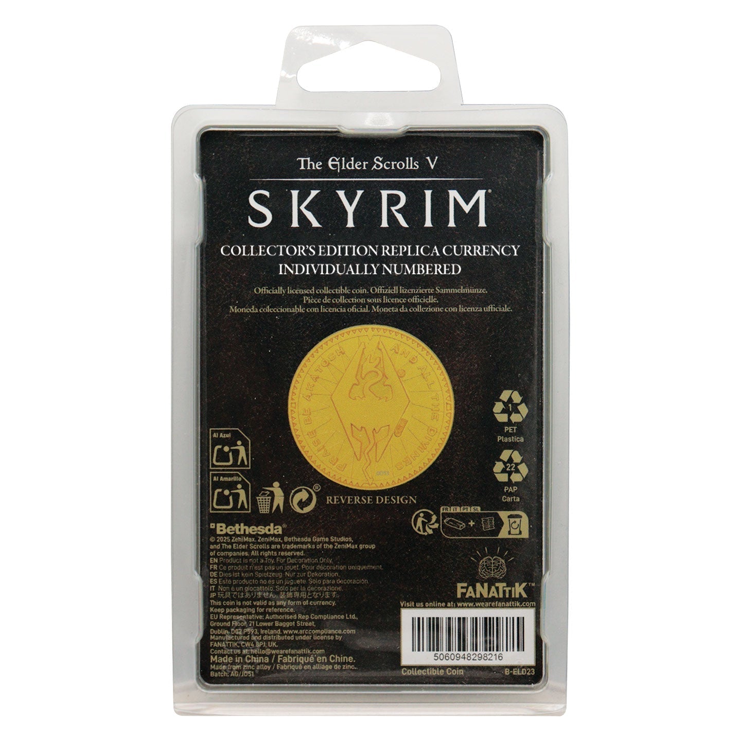 Objet collector The Elder Scrolls V: Skyrim - Septim Coin – Misty Gold EditionPObjet collector The Elder Scrolls V: Skyrim - Septim Coin – Misty Gold EditioniObjet collector The Elder Scrolls V: Skyrim - Septim Coin – Misty Gold EditionèObjet collector The Elder Scrolls V: Skyrim - Septim Coin – Misty Gold EditioncObjet collector The Elder Scrolls V: Skyrim - Septim Coin – Misty Gold EditioneObjet collector The Elder Scrolls V: Skyrim - Septim Coin – Misty Gold Edition Objet collector The Elder Scrolls V: S