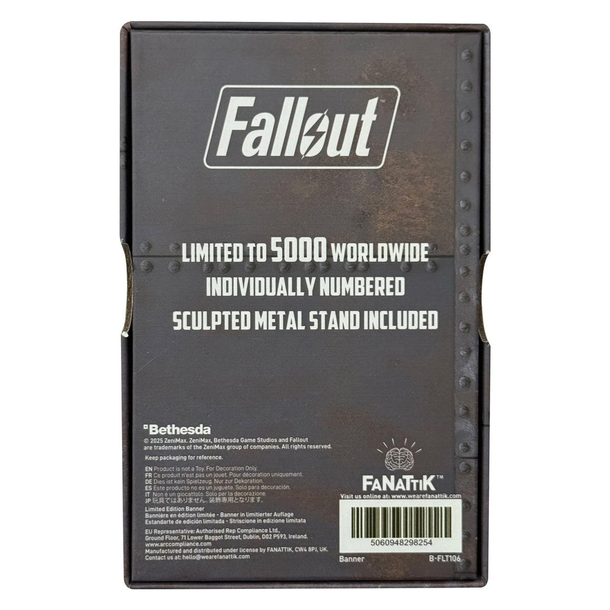 Objet collector Fallout - Brotherhood of Steel Metal BannerBObjet collector Fallout - Brotherhood of Steel Metal BanneraObjet collector Fallout - Brotherhood of Steel Metal BannernObjet collector Fallout - Brotherhood of Steel Metal BannernObjet collector Fallout - Brotherhood of Steel Metal BanneriObjet collector Fallout - Brotherhood of Steel Metal BannerèObjet collector Fallout - Brotherhood of Steel Metal BannerrObjet collector Fallout - Brotherhood of Steel Metal BannereObjet collector Fallout - Brothe