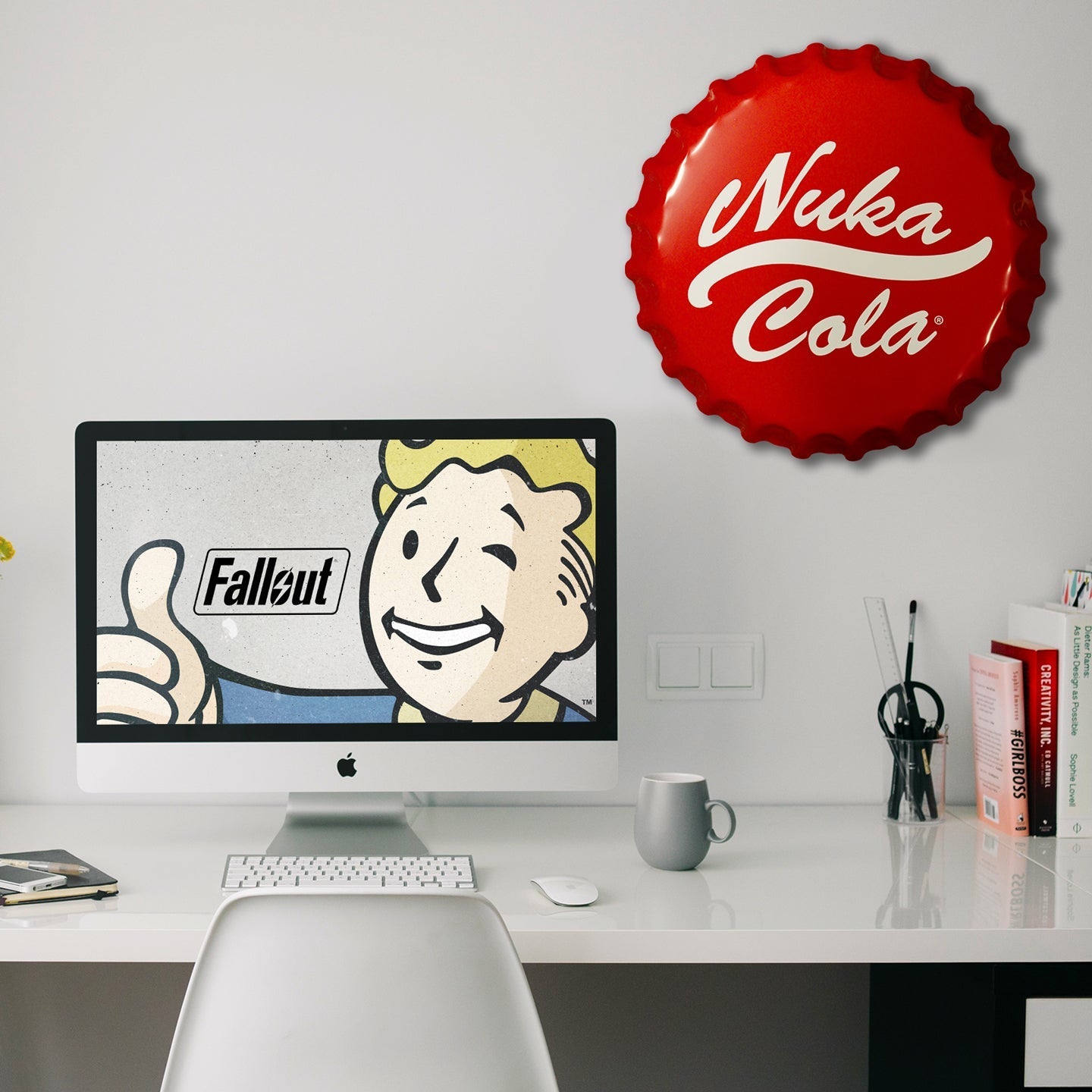 Plaque métal Fallout - Nuka Cola Bottle Cap