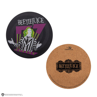 Set de 4 Sous-verres Beetlejuice - vue produit 4