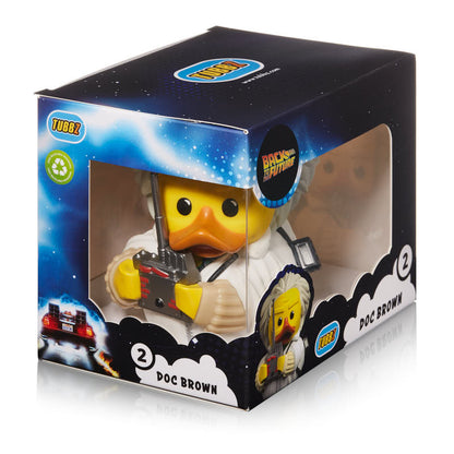 Canard Emmett Doc Brown Retour vers le Futur TUBBZ | Cosplaying Ducks Numskull