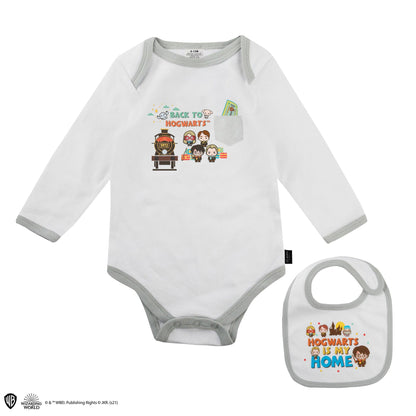 *Body pour bébé et son bavoir Poudlard