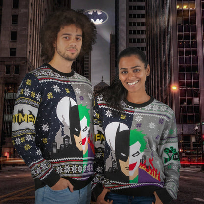 Pull de Noël Batman Vs Joker