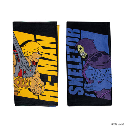 *Serviette de plage Musclor & Skeletor