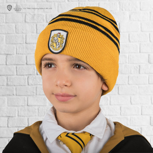 *Hufflepuff Kids' Beanie & Touchscreen Gloves Set