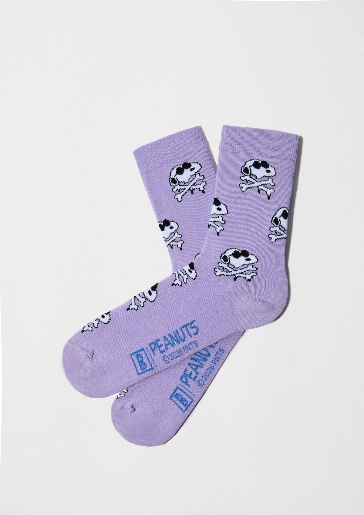 Chaussettes BeSnoopy Skull Mauve – Besocks