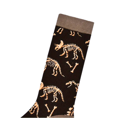 Chaussettes Fossiles de Dinosaures