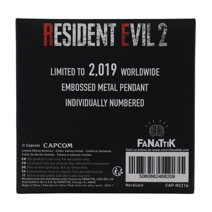 Resident Evil 2 Necklace - Claire Redfield (Limited Edition)