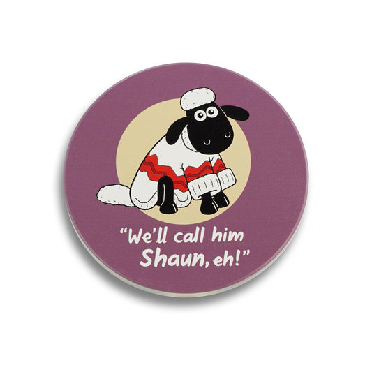 Wallace & Gromit Coaster - Shaun