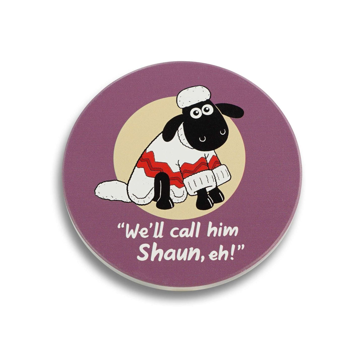 Sous-verre Wallace & Gromit - Shaun