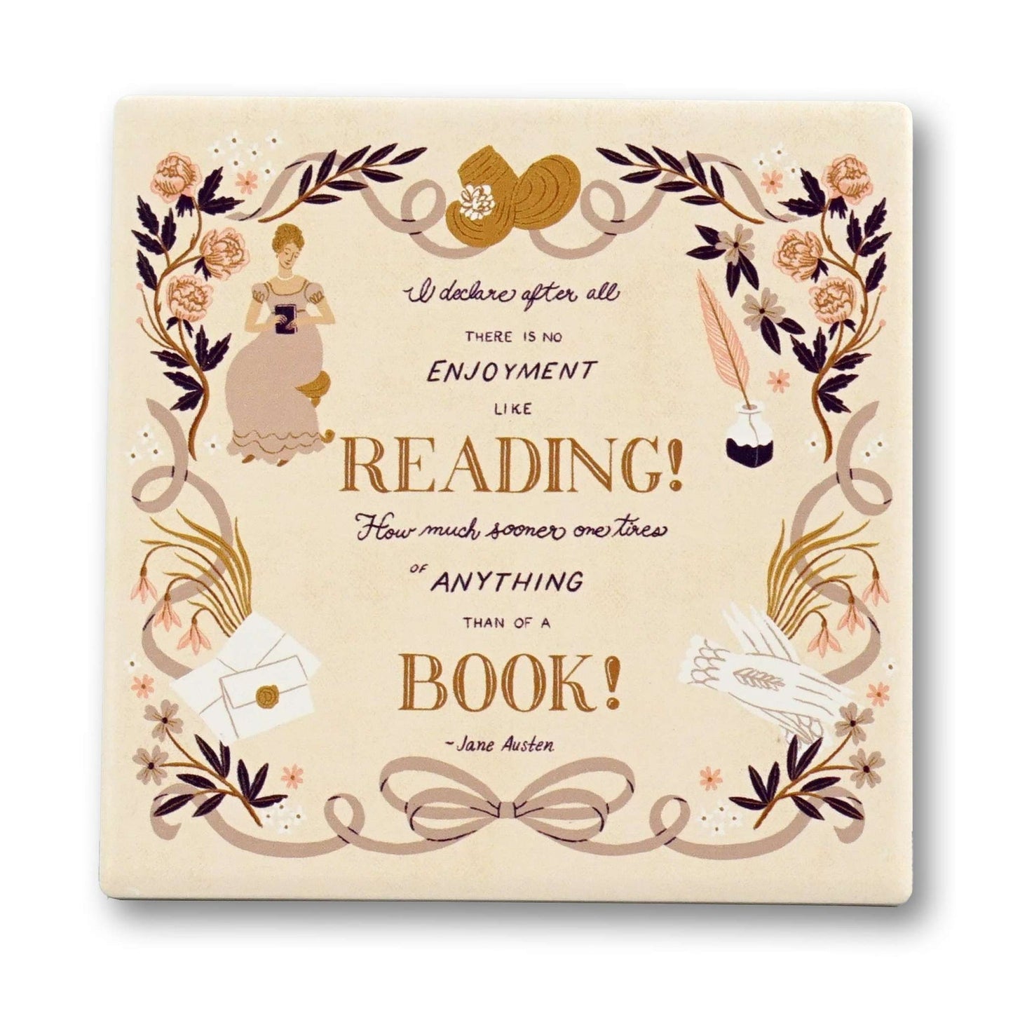 Jane Austen Coaster - Pride and Prejudice