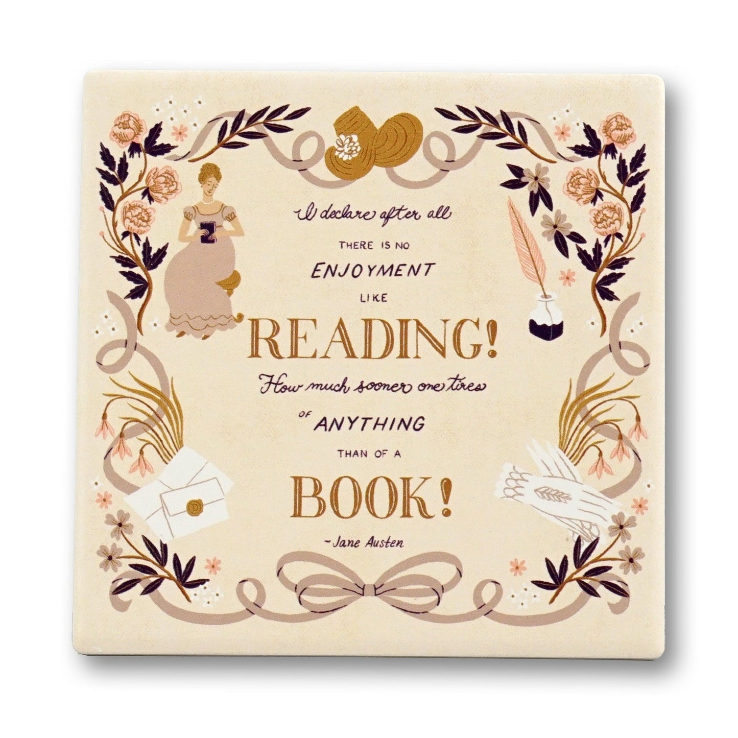 Jane Austen Coaster - Pride and Prejudice