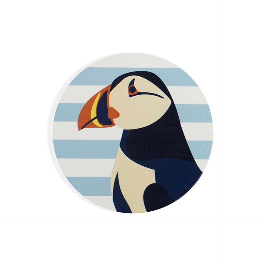 RSPB Coaster - Puffin Close-up