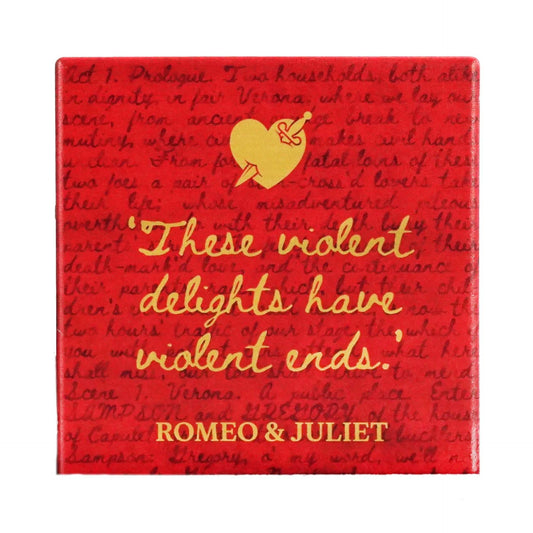 Shakespeare Ceramic Coaster - Romeo & Juliet