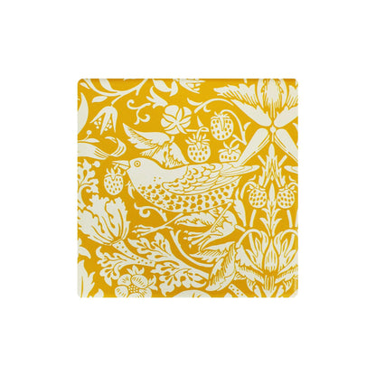 William Morris Coaster - Set of 2 Ceramic Arts & Crafts Society Quince Coasters