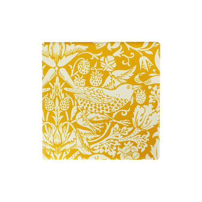 William Morris Coaster - Set of 2 Ceramic Arts & Crafts Society Quince Coasters