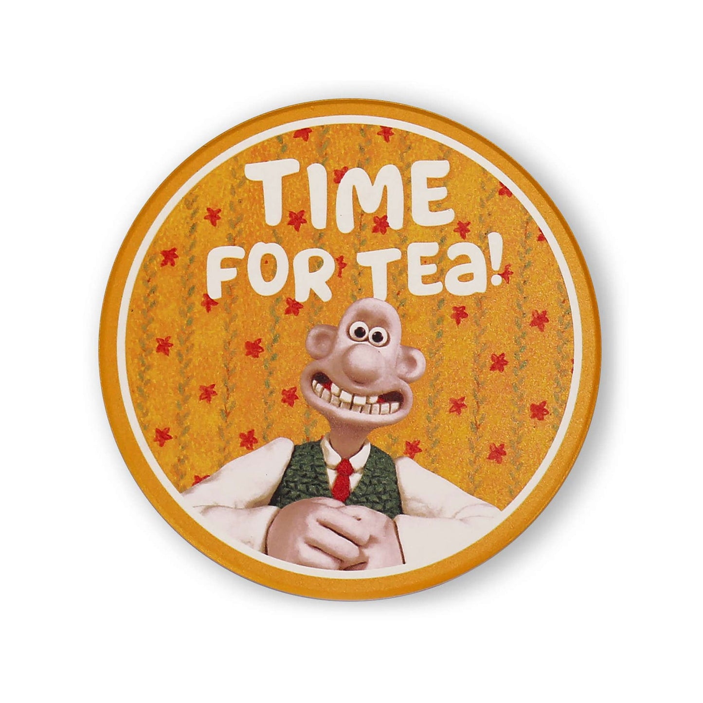 Set of 4 Wallace & Gromit ceramic coasters