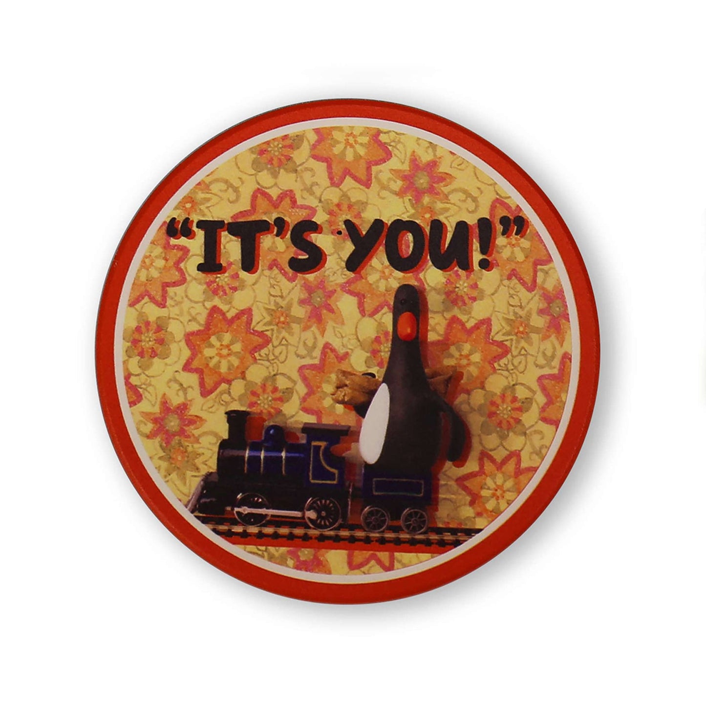 Set of 4 Wallace & Gromit ceramic coasters