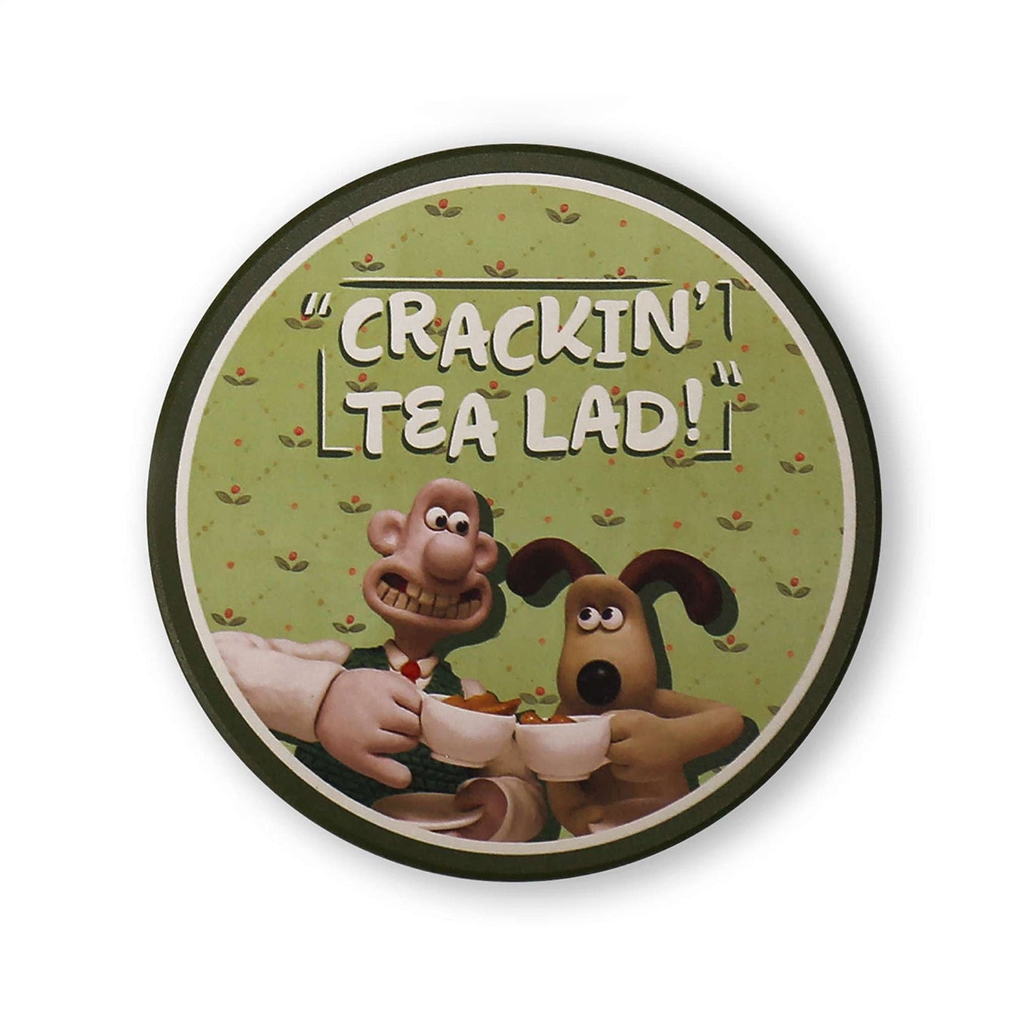 Set of 4 Wallace & Gromit ceramic coasters