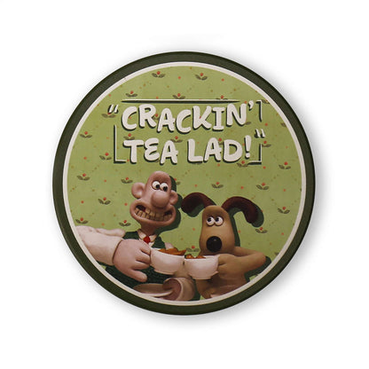 Set of 4 Wallace & Gromit ceramic coasters