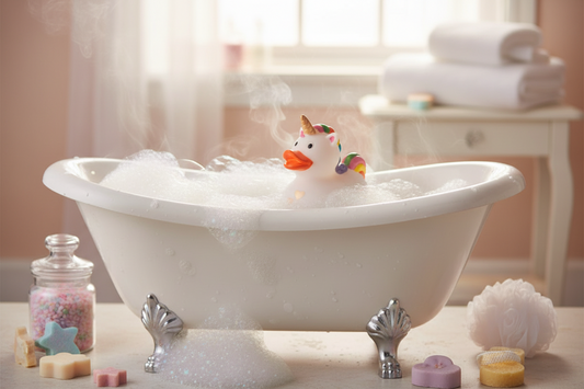 Canard Licorne Blanche Cœur – visuel produit