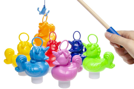 Coffret de Pêche aux Canards Licornes - Arc en Ciel – vue produit 1