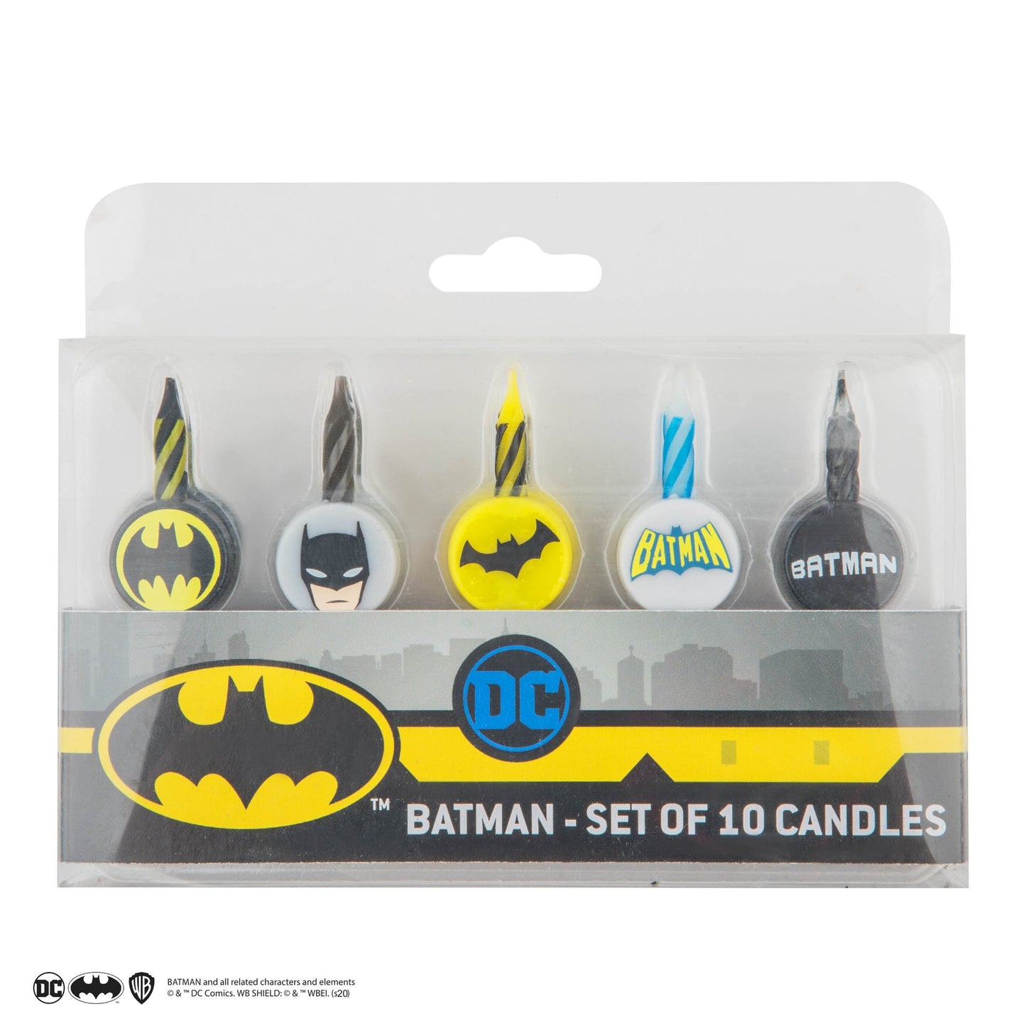 *Bougies d'anniversaire Batman (Set de 10)