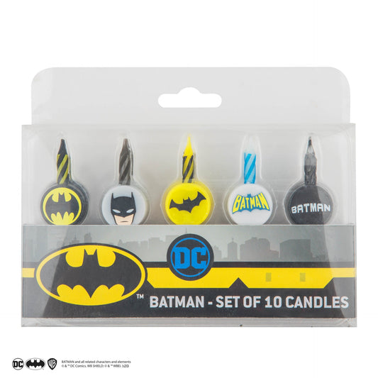 *Batman Birthday Candles (Set of 10)