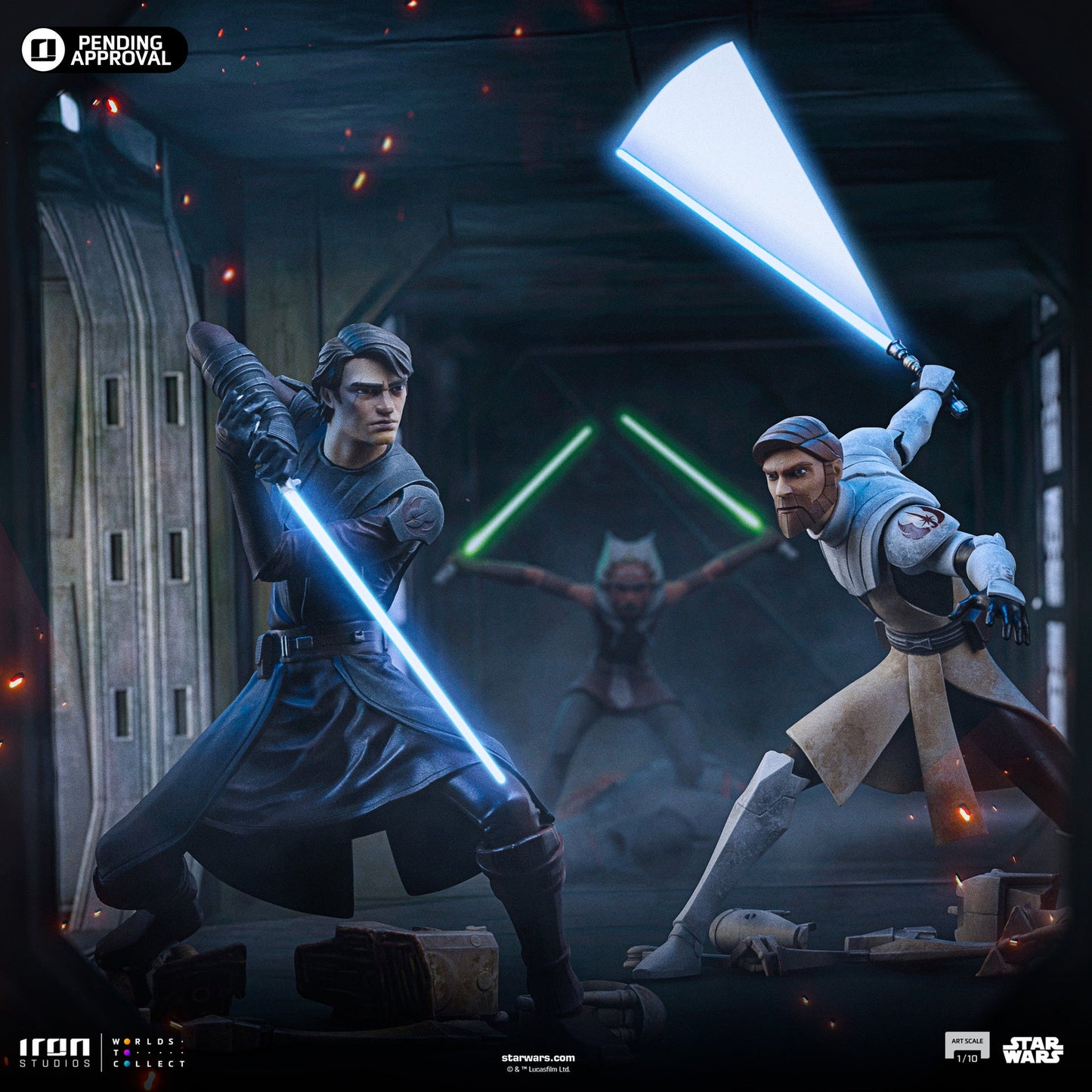 Statue Anakin Skywalker - Star Wars: Clone Wars - Art Scale 1/10