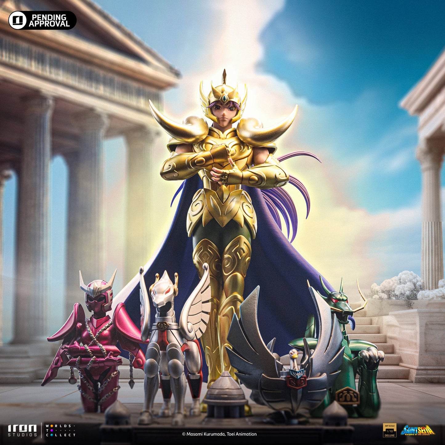 Statue Aries Mu - Saint Seiya - Deluxe Art Scale 1/10