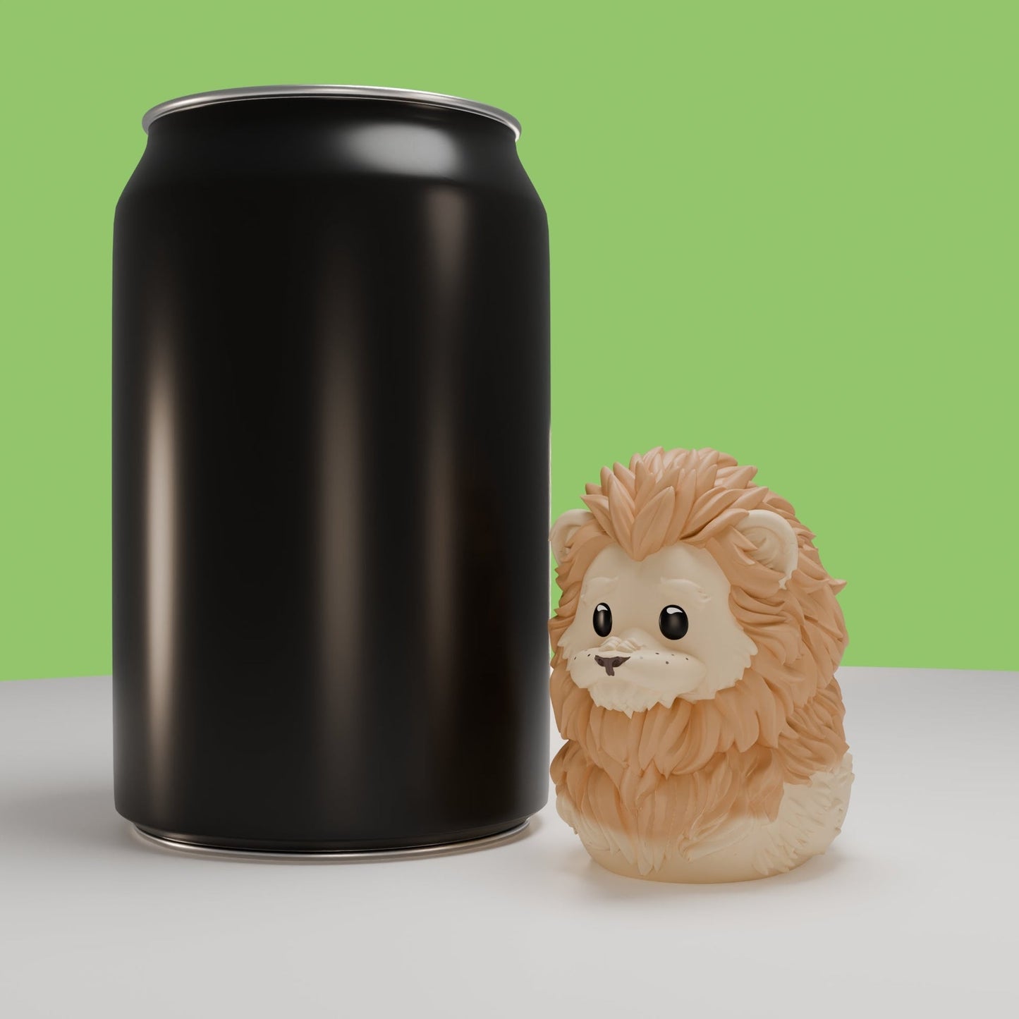 Donald the Timid Lion (Mini Edition)