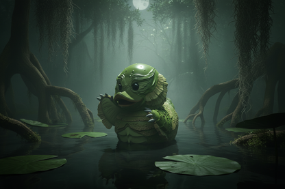 Canard L'Étrange Créature du lac noir (First Edition)