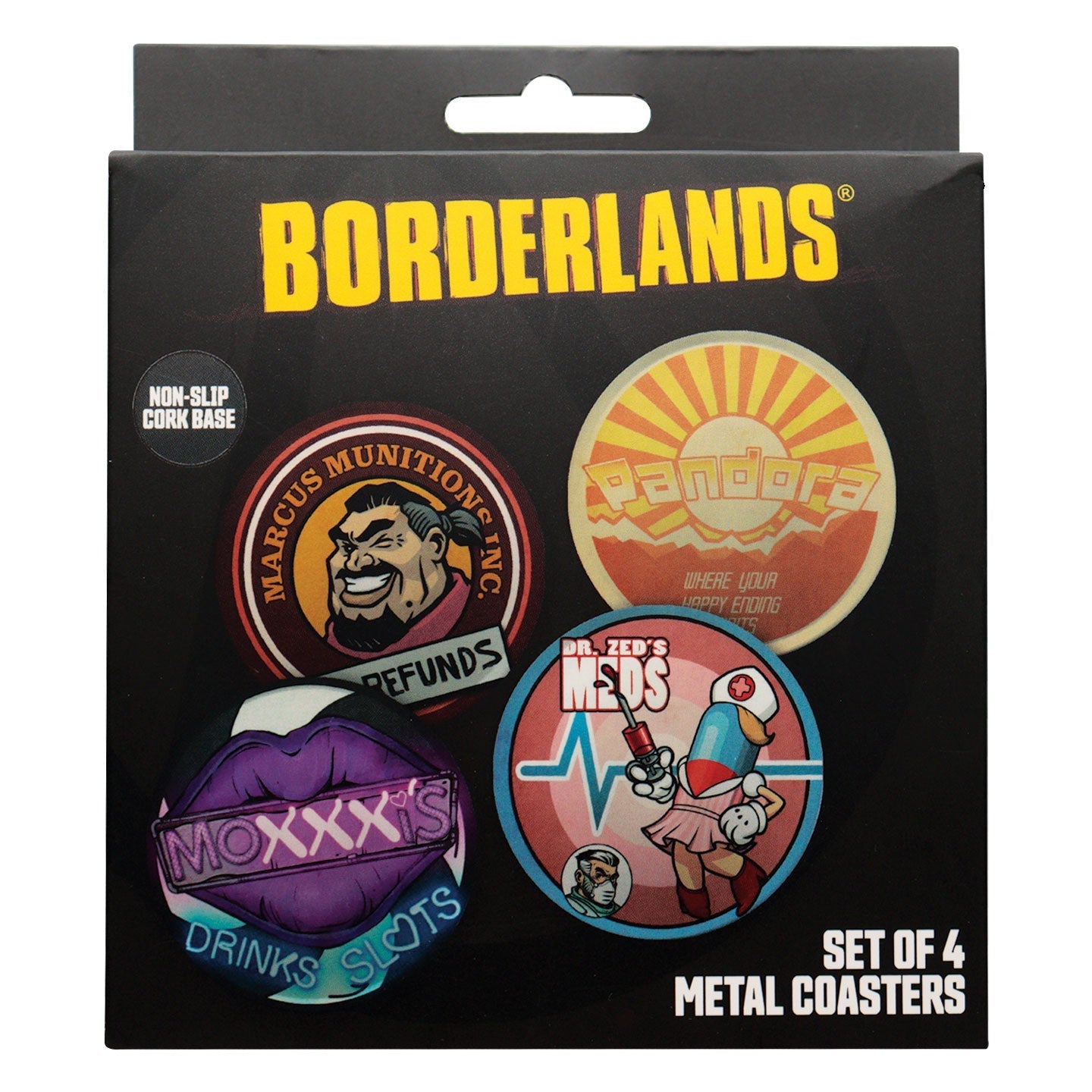 Sous-verres Borderlands - 4