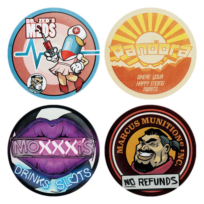 Sous-verres Borderlands - 4