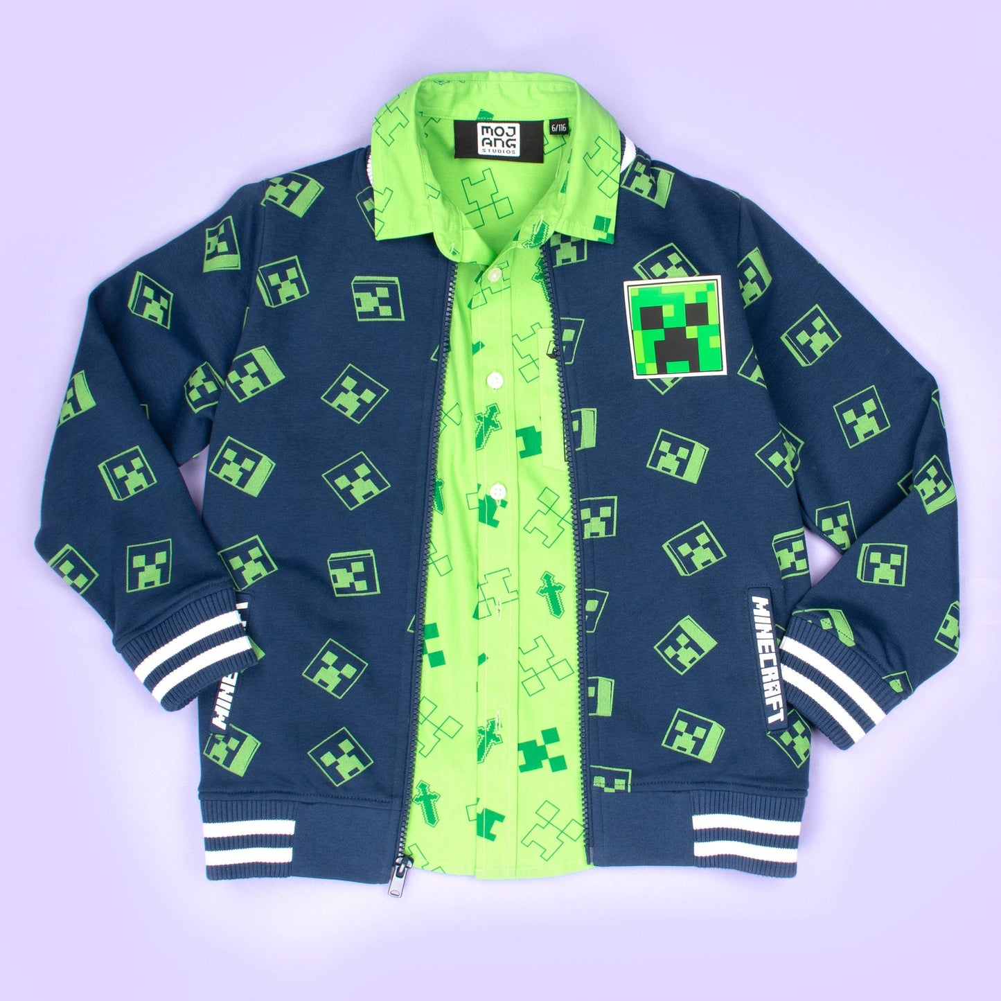 Veste Minecraft – Baseball