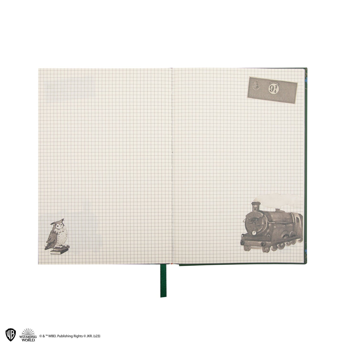 Set Carnet et Stylo Deluxe Monde Magique de Serpentard